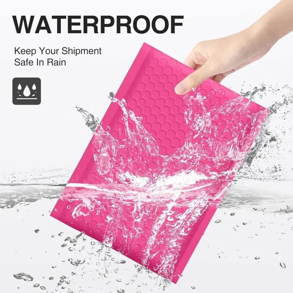 🔥12 Pack Hot Pink Bubble Mailers 6x10 Padded Poly Shipping Envelopes #0 - Picture 6 of 7